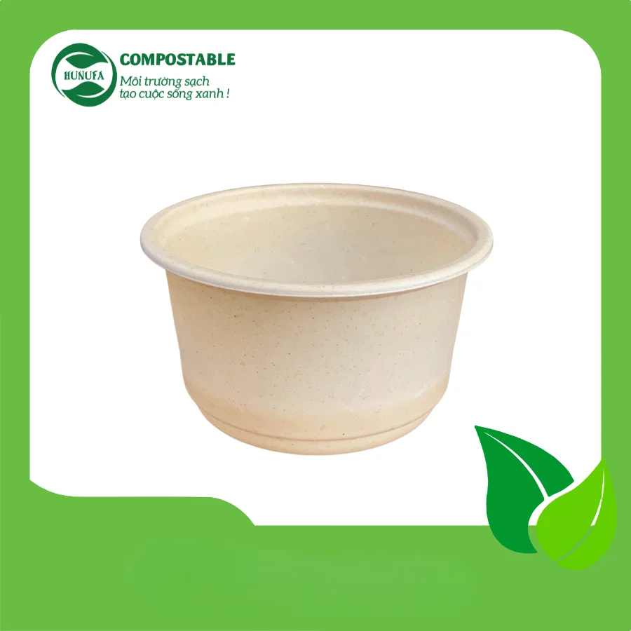 Hộp bã mía tròn 350ml