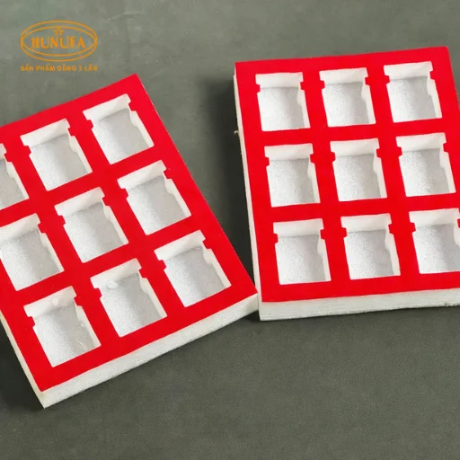 Khay xốp đựng yến